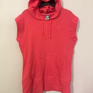 Nike Pink Tunic Hoodie